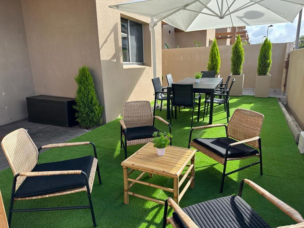 Golf Tenerife South XX Wheel Accessible Shower XX Free Wifi XX Private Pool 30 Degrees XX Two Terraces 30M2X60M2 Xxfree Parking XX Mountain View XX Flatscreen 65 Inch XX San Miguel de Abona Exterior foto
